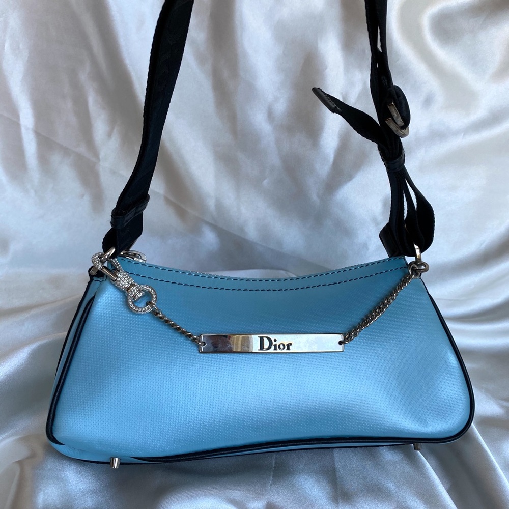 🦋SOLD🦋 DIOR VINTAGE POCHETTE - Picture 7 of 14